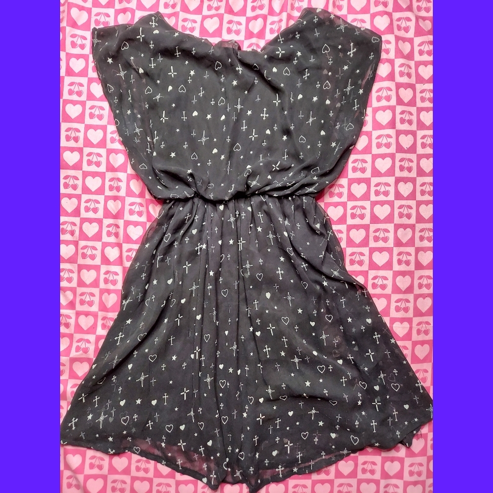 Black Cross Dress